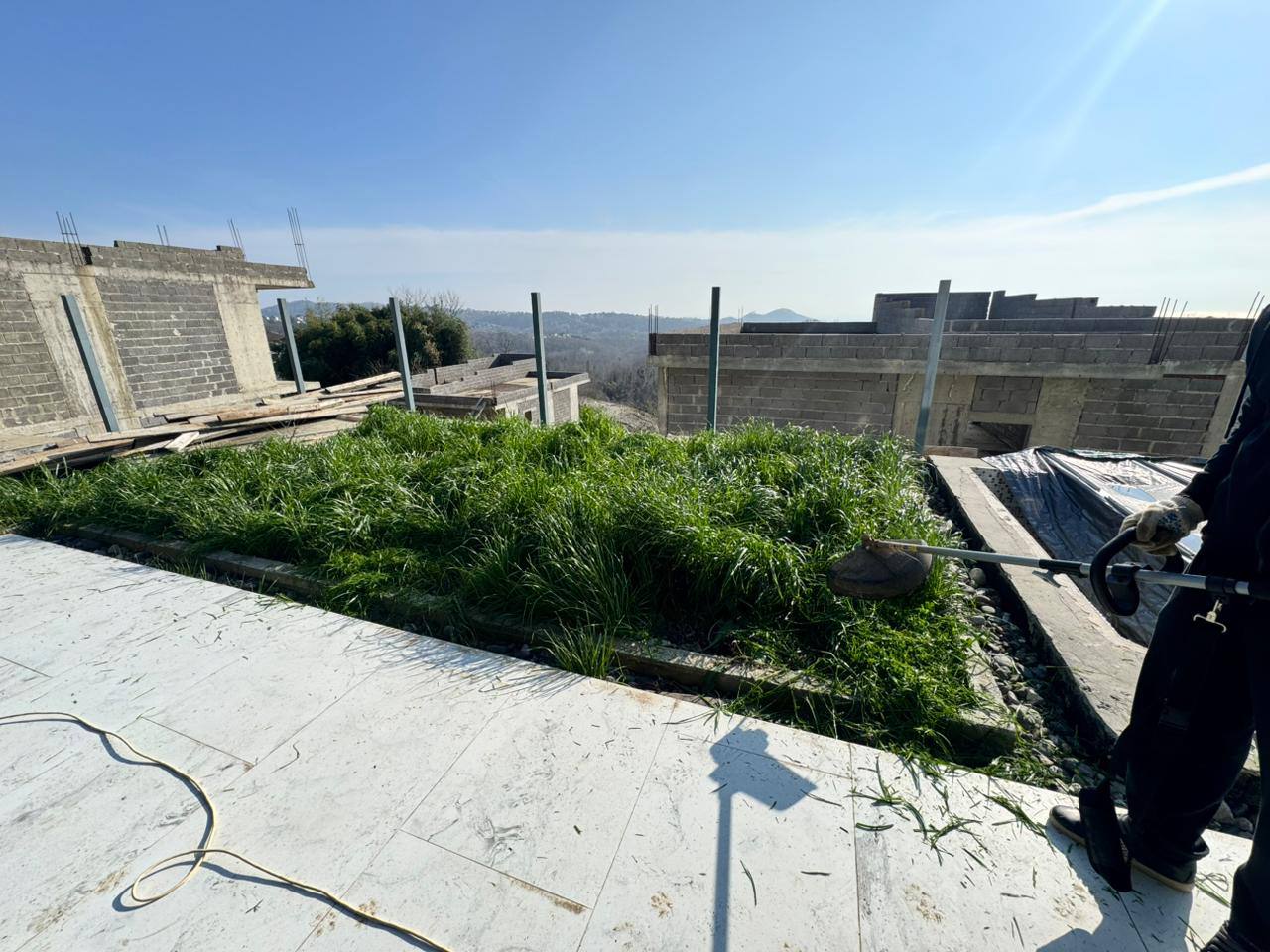 Отзыв клиента — озеленение кровли в Сочи