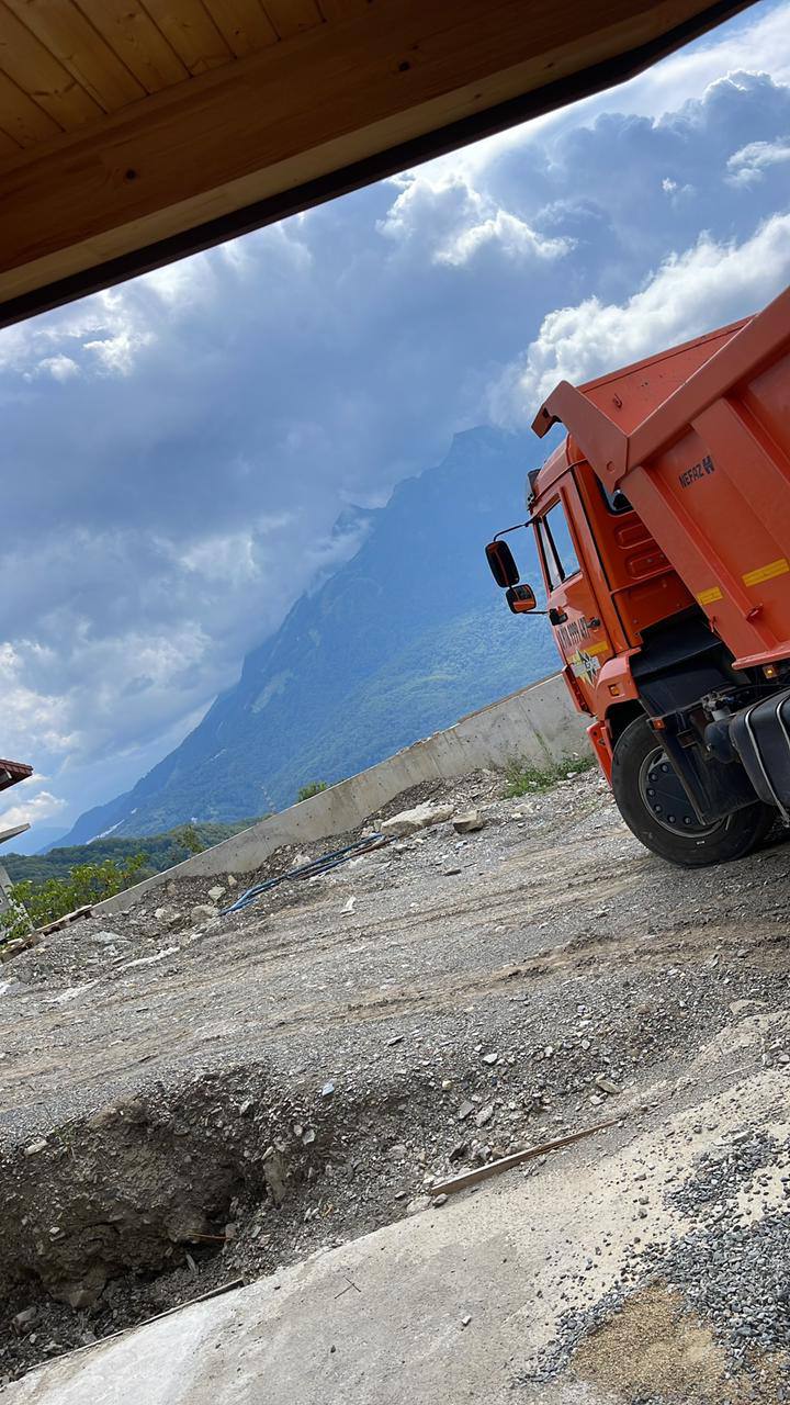 Спецтехника на горном объекте